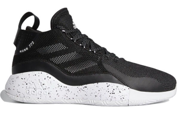 Кроссовки adidas D Rose 773 2020 Black, черный — фото 2