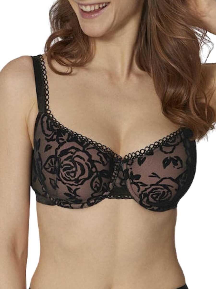 

Бюстгальтер с чашечками Velvet Rose Spotlight, черный Triumph, черный