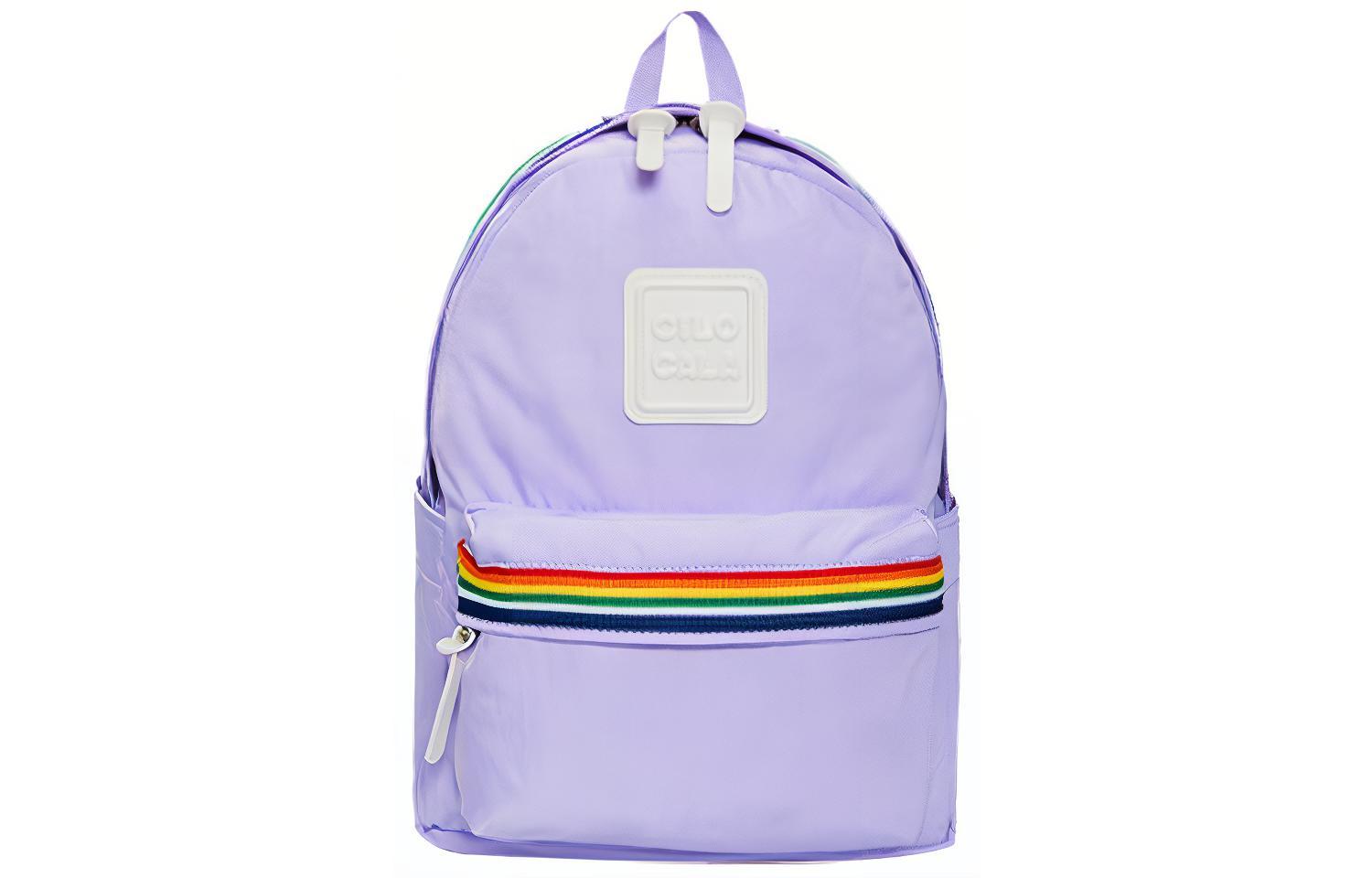 

Cilocala Рюкзак из нейлоновой ткани, стандартный размер, унисекс, цвет «макарон», лавандовый, светло-фиолетовый