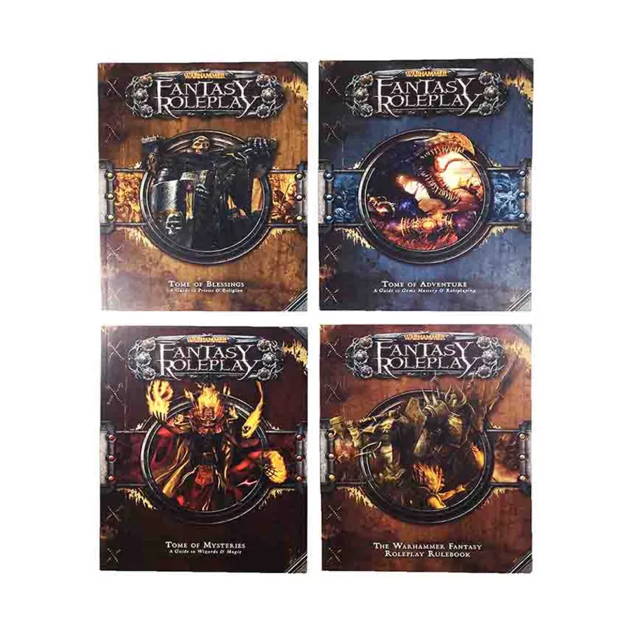 

Warhammer Fantasy Roleplay Core Set - Books Only!, Warhammer Fantasy Roleplay (3rd Edition), мягкая обложка