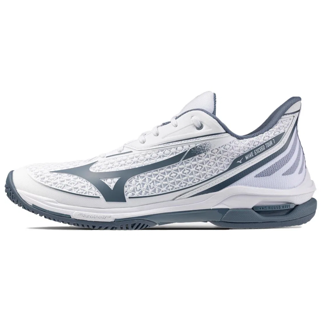 Кроссовки для тенниса Wave Exceed Tour 7 Mizuno бело-синие