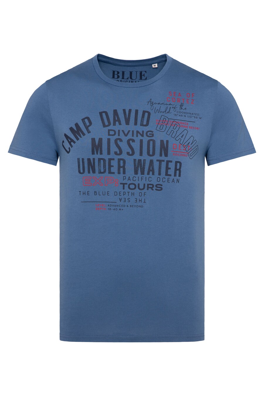 

Футболка CAMP DAVID, Blue