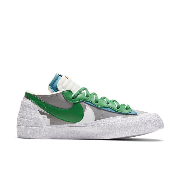 Кроссовки x sacai blazer low Nike, белый — фото 2