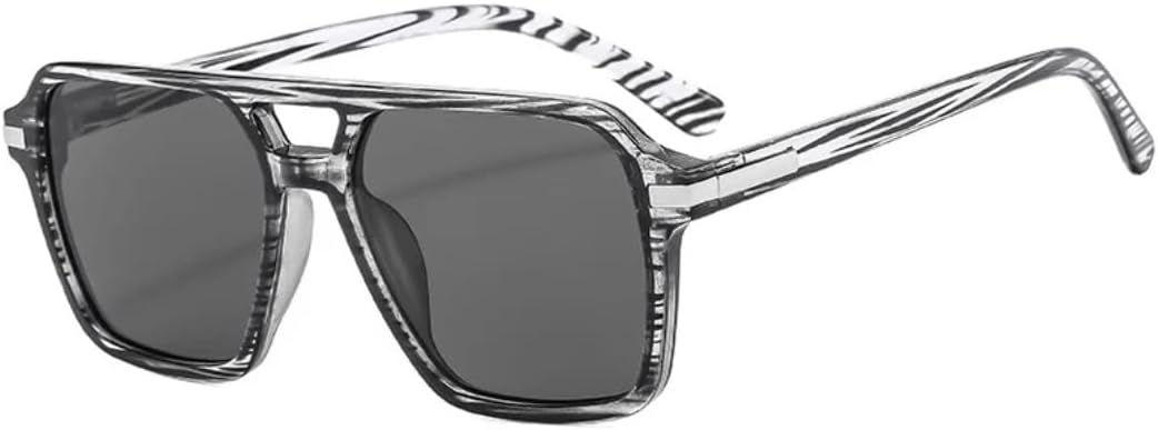 

Солнцезащитные очки с защитой от УФ-излучения UV400 | Увеличенные двойные перемычки, синие линзы | для женщин и мужчин, для занятий спортом на открытом воздухе и вождения DSVIGF, Flower-black