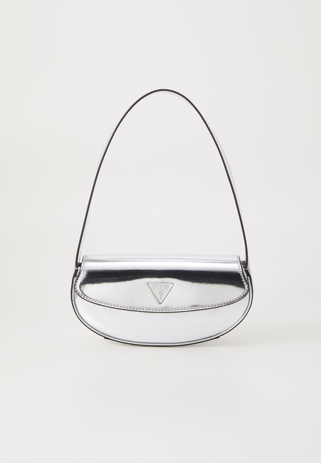

Сумка ARNELA FLAP SHOULDER BAG Guess, серебристый