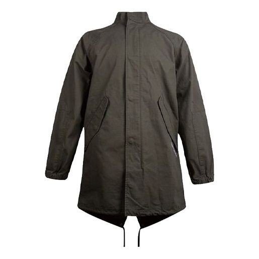 

Куртка utility parka 'military green' Converse, зеленый