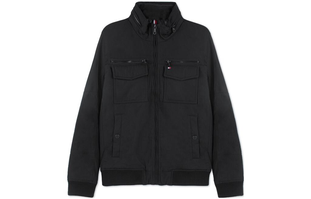 

Мужская стеганая куртка Tommy Hilfiger, цвет Black