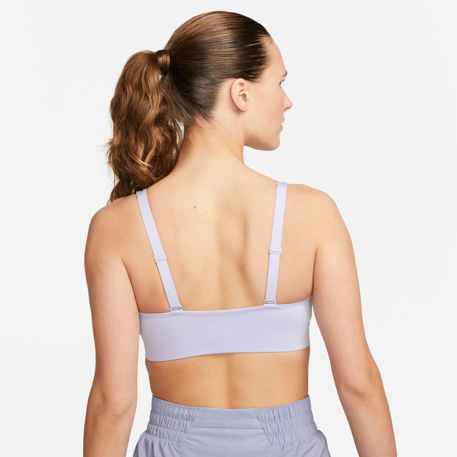 Футболка Nike Dri-Fit Indy Plunge, женская, черный — фото 3