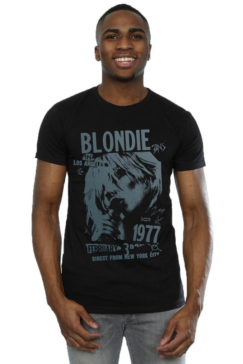 

Футболка на груди Tour 1977 Blondie, черный