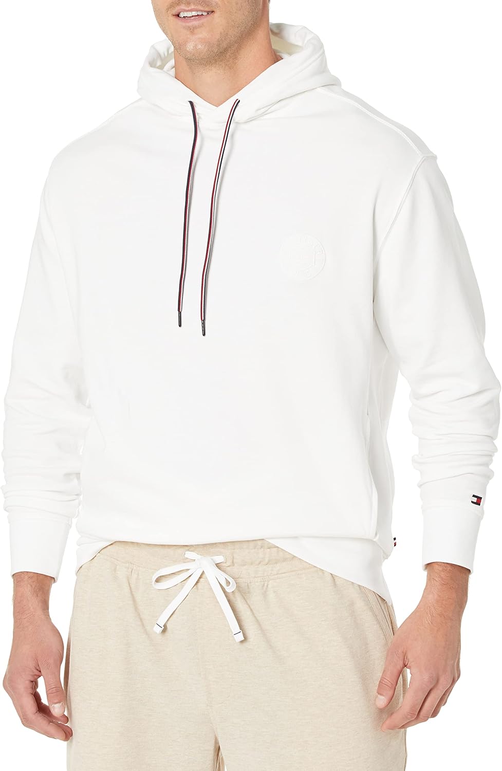 

Мужская толстовка с капюшоном Tommy Hilfiger Big & Tall Crest, Bright White, Белый, Мужская толстовка с капюшоном Tommy Hilfiger Big & Tall Crest, Bright White
