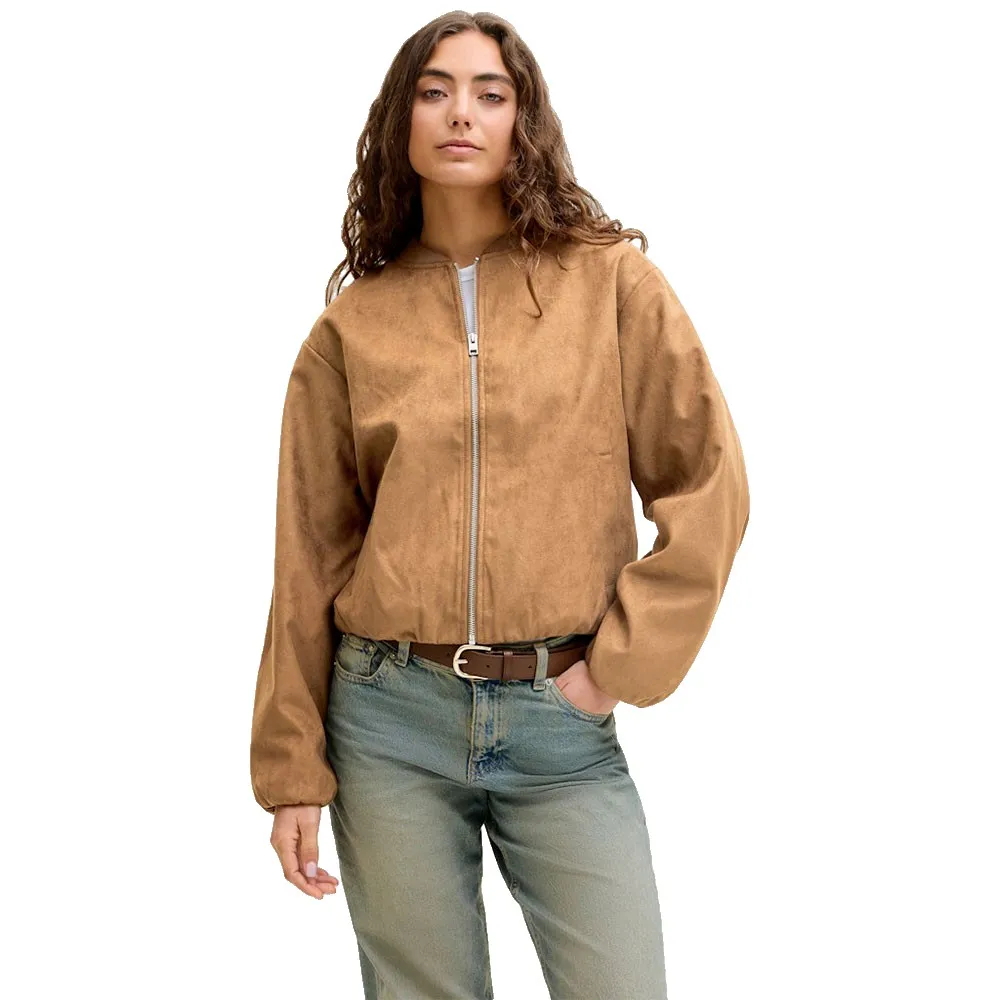 

Куртка-бомбер Jack & Jones Sima JJXX, коричневый