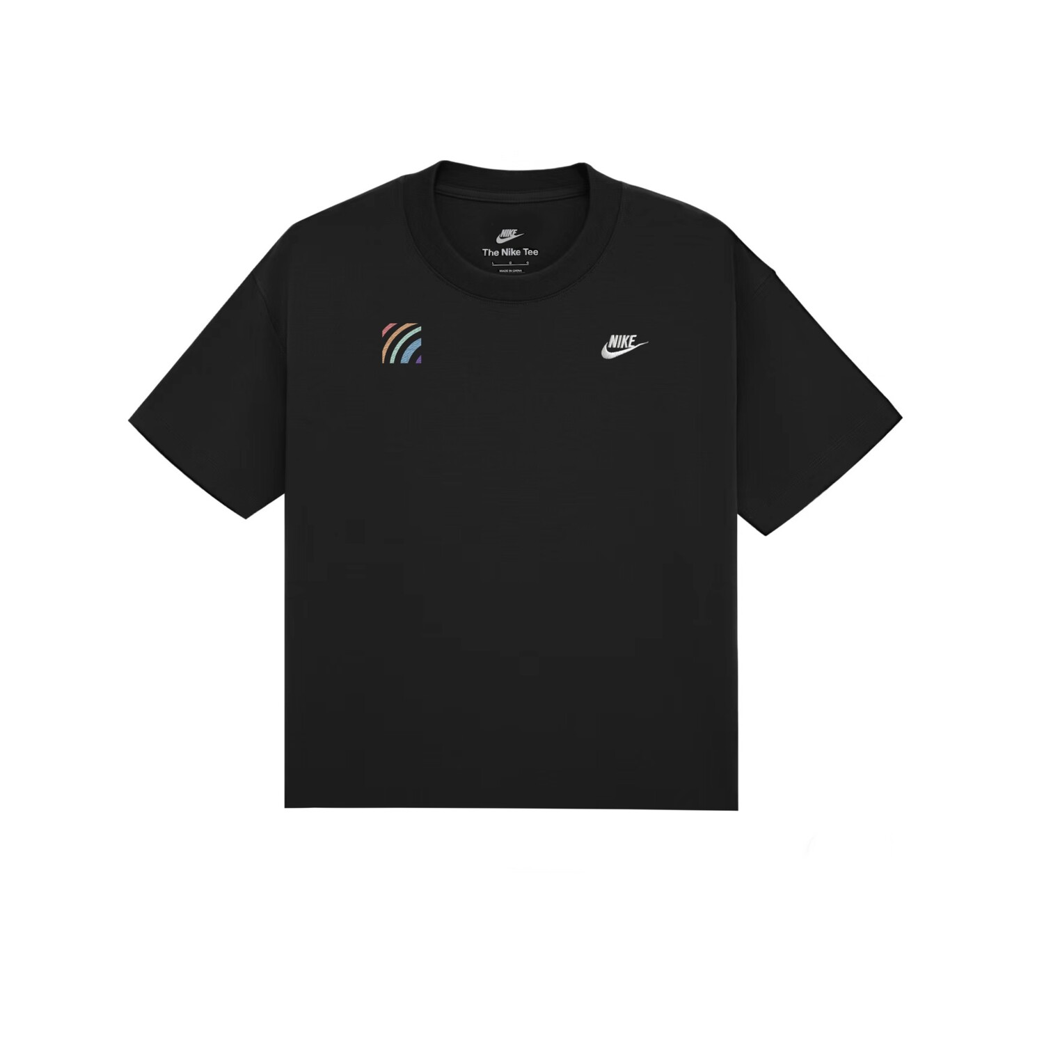 

Футболка унисекс черная Nike, черный