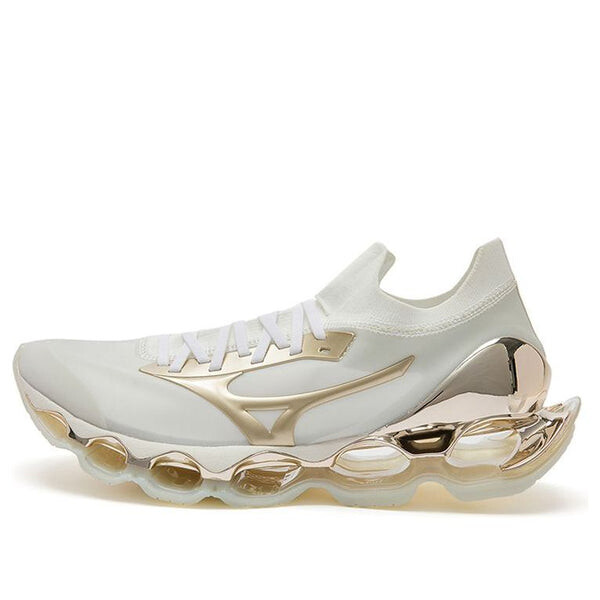 

Кроссовки x sorayama wave prophecy 'white grey gold' Mizuno, белый