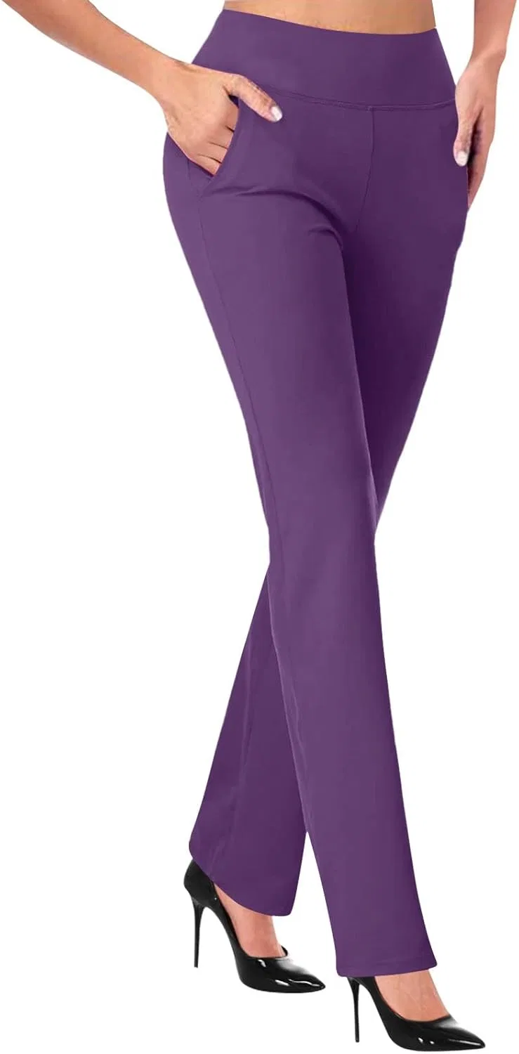 Брюки для йоги, женские, Purple#4