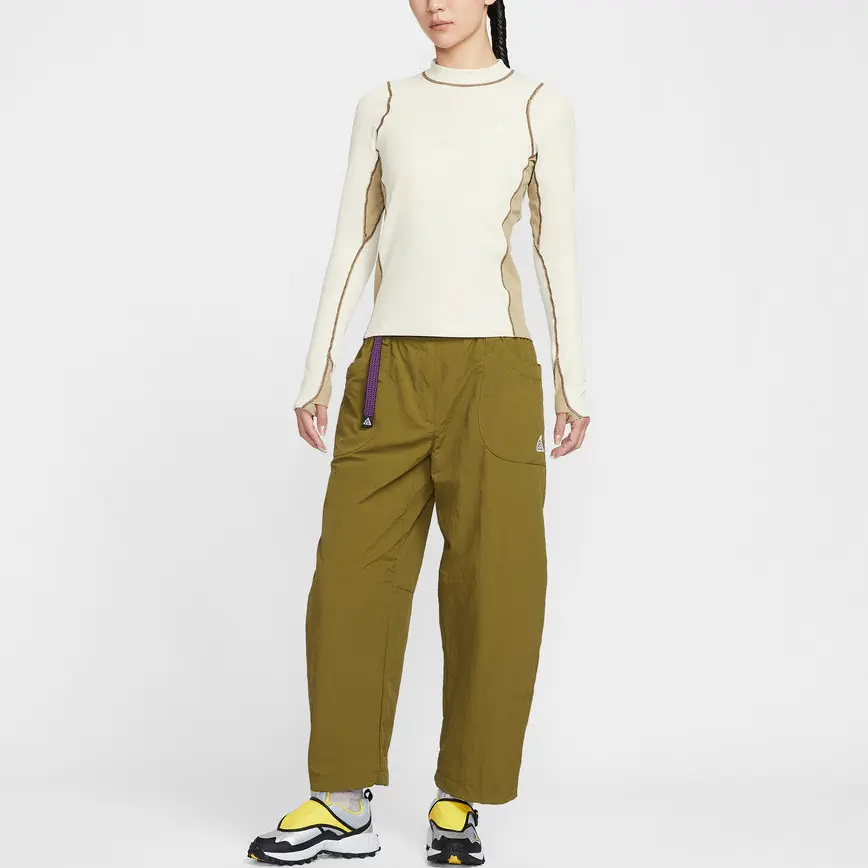 Nike ACG Casual Pants Women's Olive Brown Moderate Others — фото 3