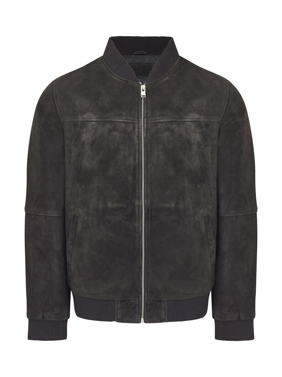 

Кожаная куртка Bolongaro Trevor Between-Season Jacket Mikey Bomber Sued, черный