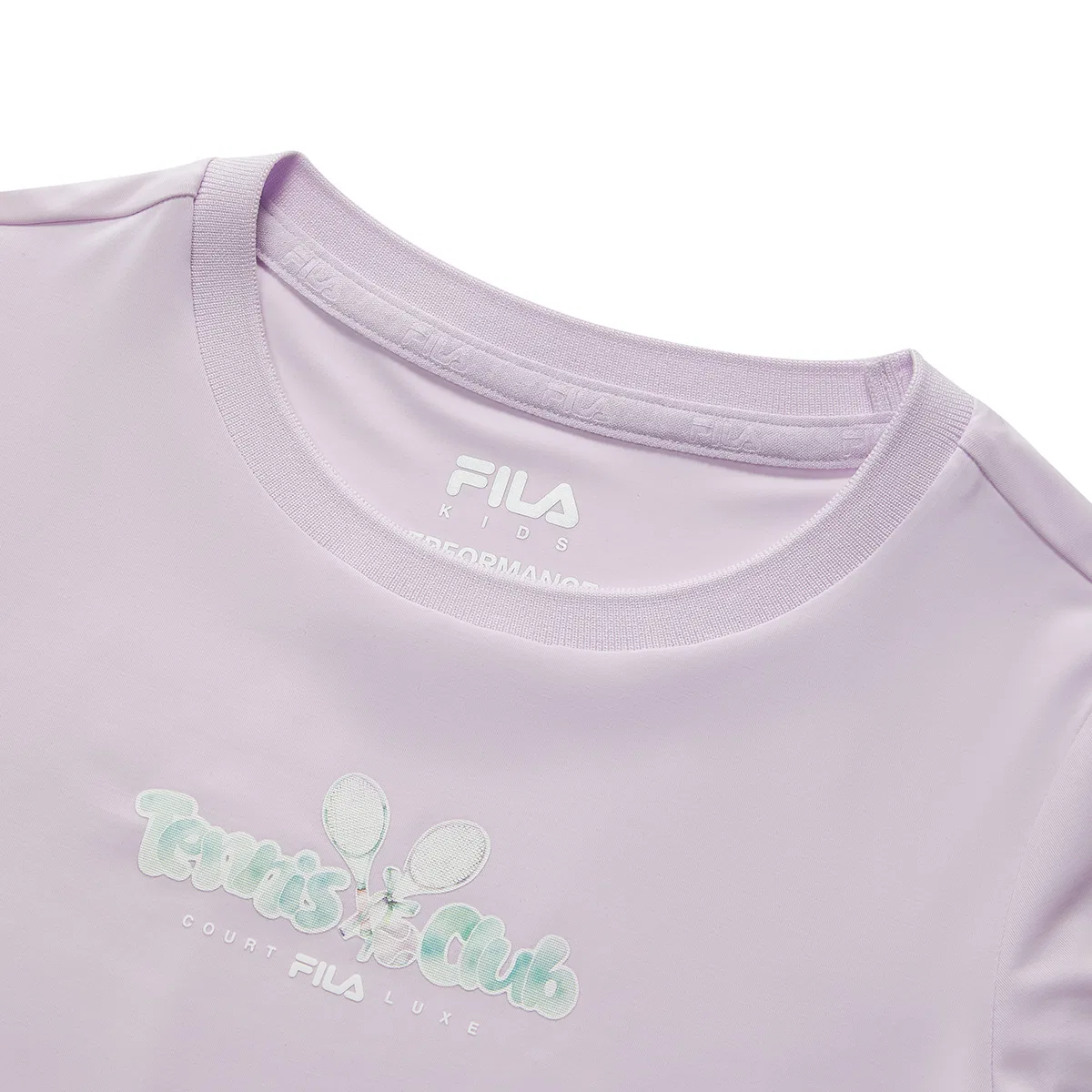 Футболка PERFORMANCE FPH с коротким рукавом Stunning Purple детская FILA KIDS — фото 4
