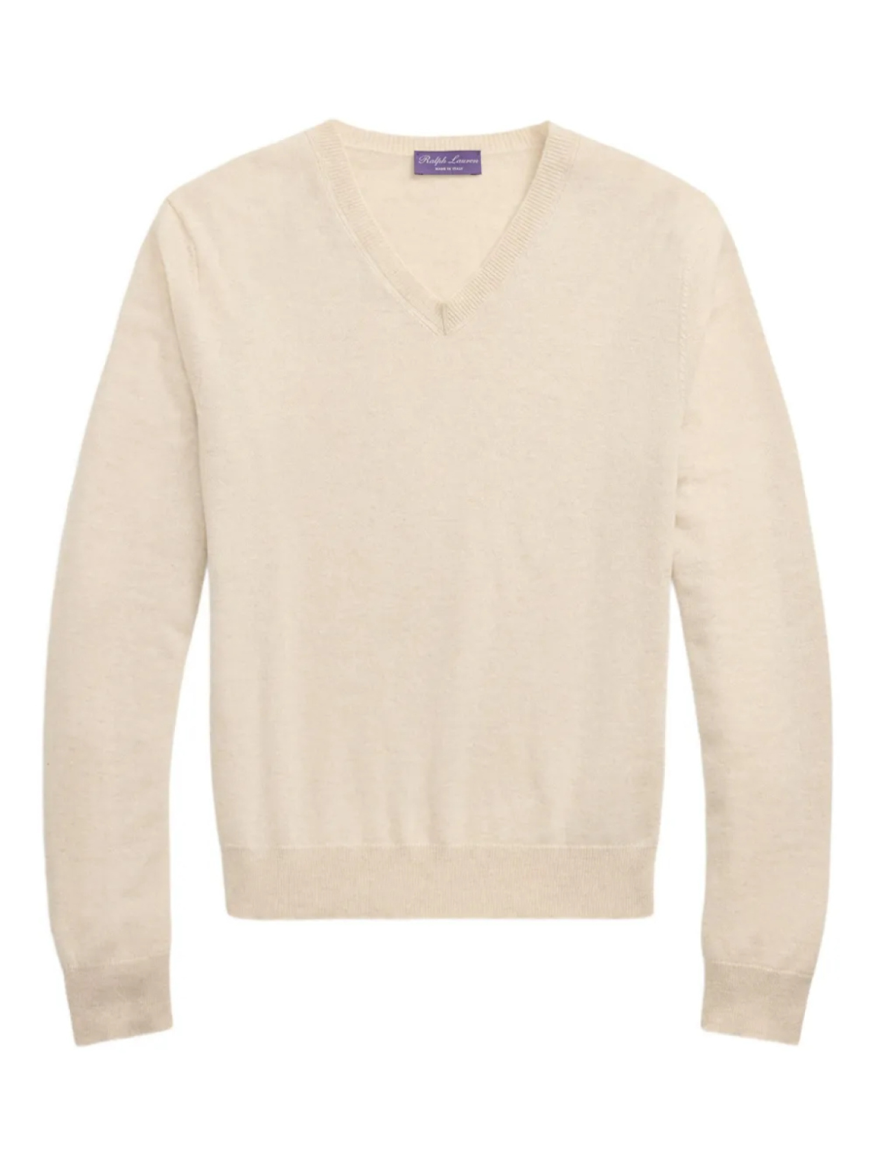 

Ralph Lauren Purple Label свитер с V-образным вырезом, нейтральный