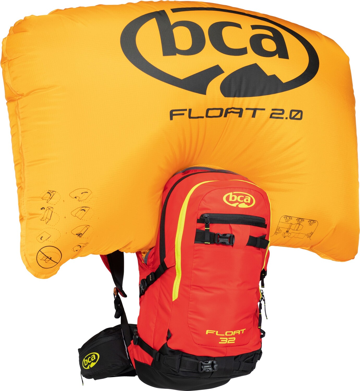 

Комплект лавинных подушек безопасности Float 32 Backcountry Access, красный