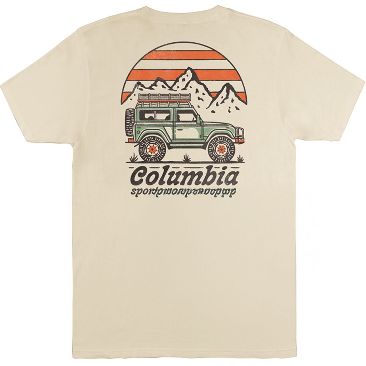 

Джордж футболка с коротким рукавом Columbia, цвет chalk