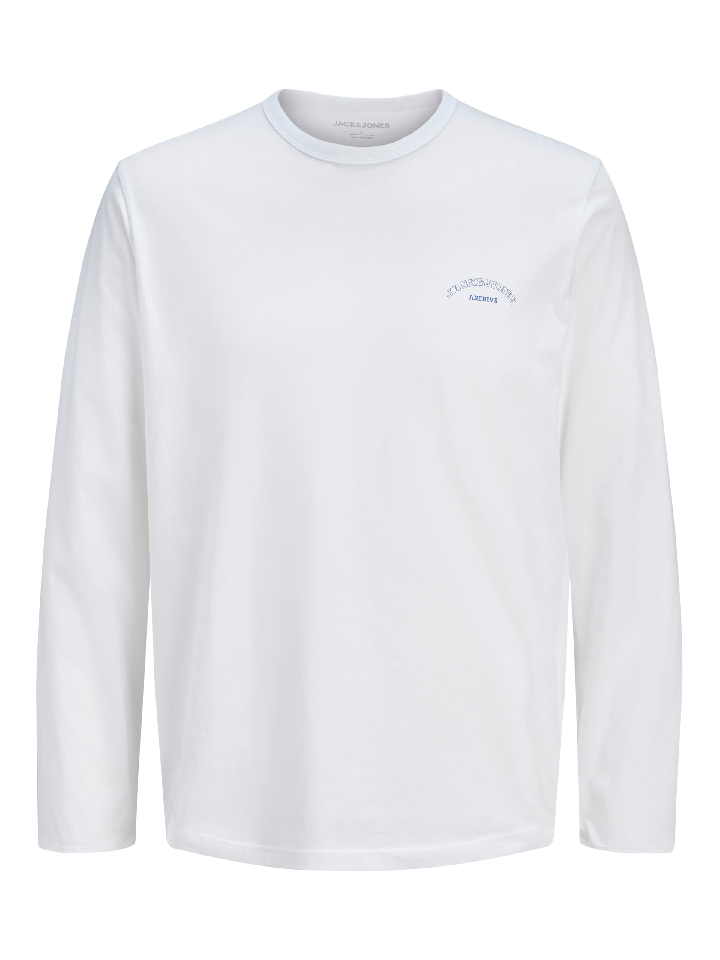 

Jack & Jones Junior Лонгслив в белом цвете