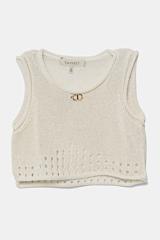 

Детский топ Twinset, бежевый