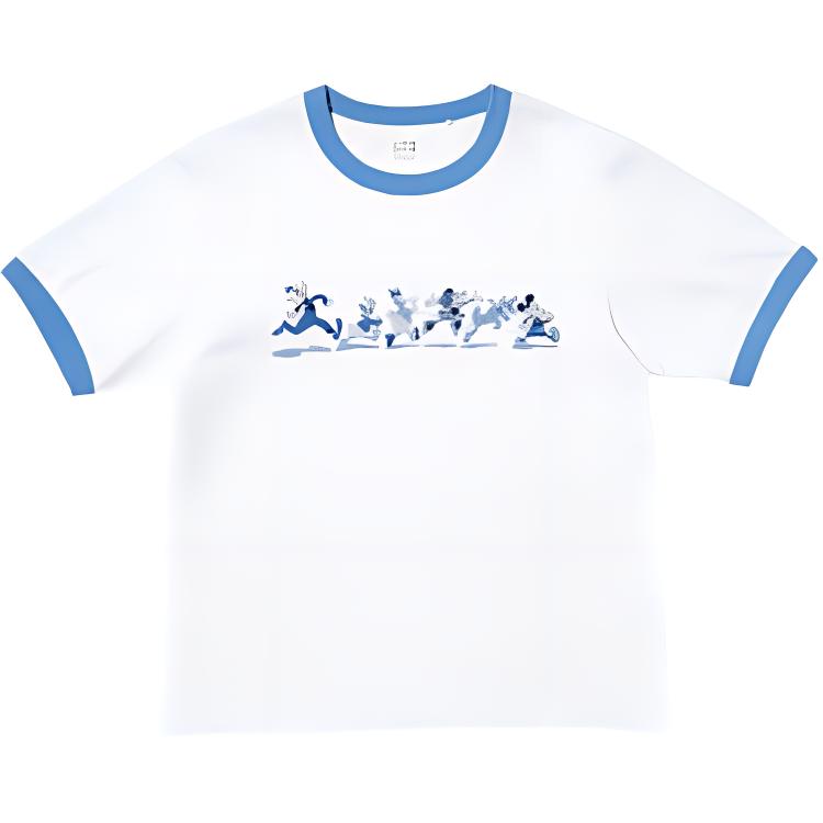 

UNIQLO Футболка BUAISOU X Disney женская white