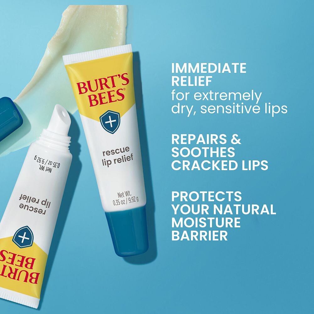 Средство для губ Burt's Bees Rescue с маслом ши и эхинацеей — фото 4