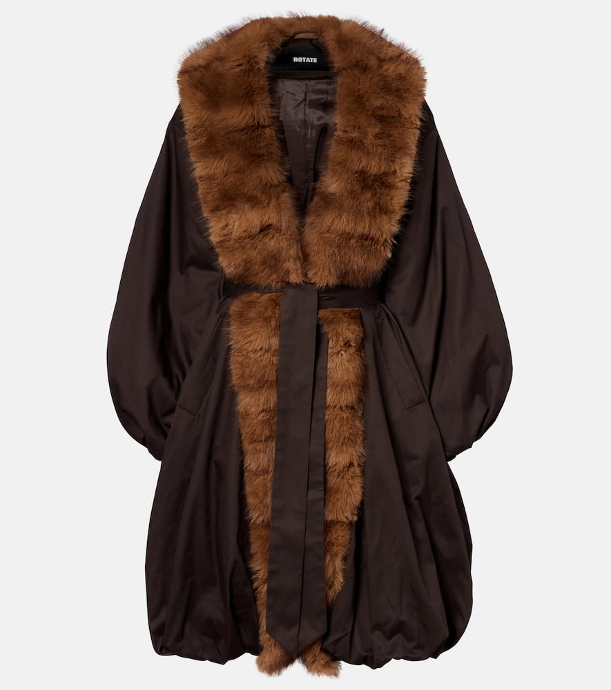 

Пальто-пончо Rotate, Espresso