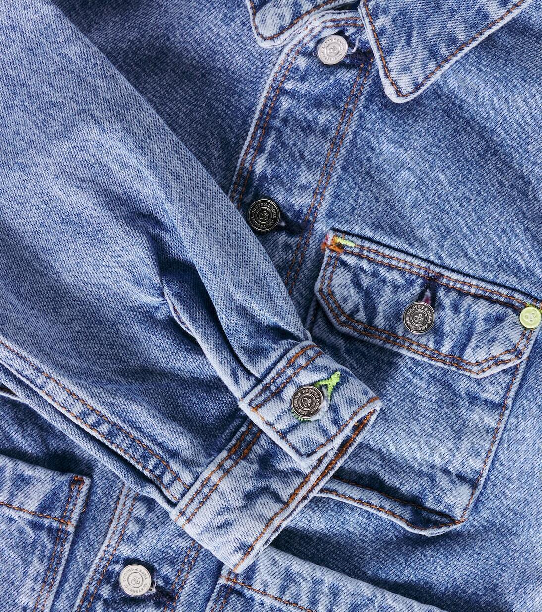 Джинсовая куртка Worked Out Scotch & Soda Kids, темно-синий — фото 3