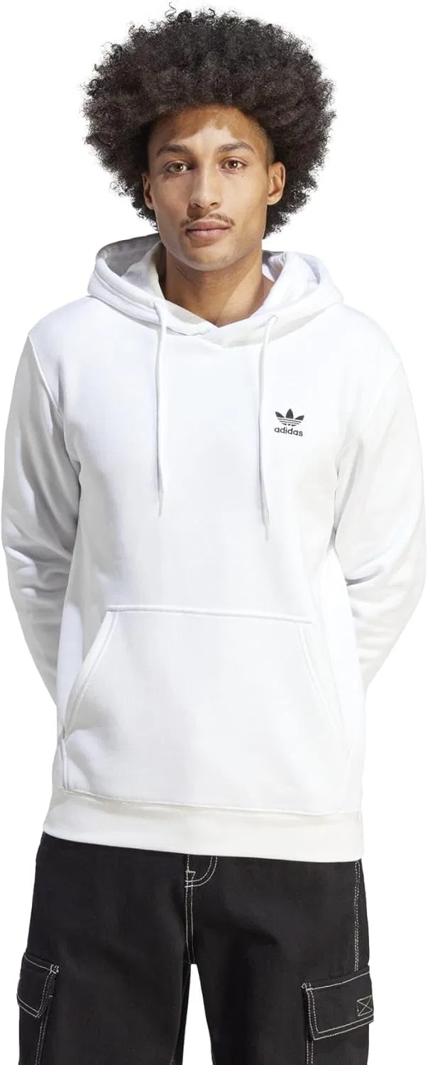 Худи мужское adidas Originals Trefoil Essentials, белый