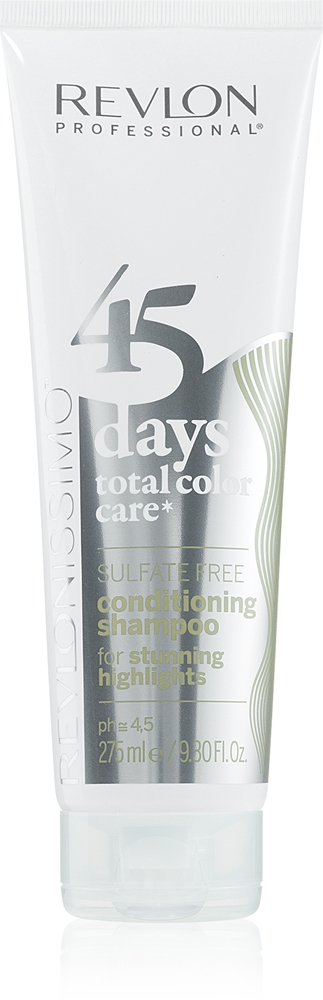 

Revlonissimo Color Care 2-в-1 шампунь и кондиционер для обесцвеченных и седых волос Revlon Professional, be sulfatų 275 мл