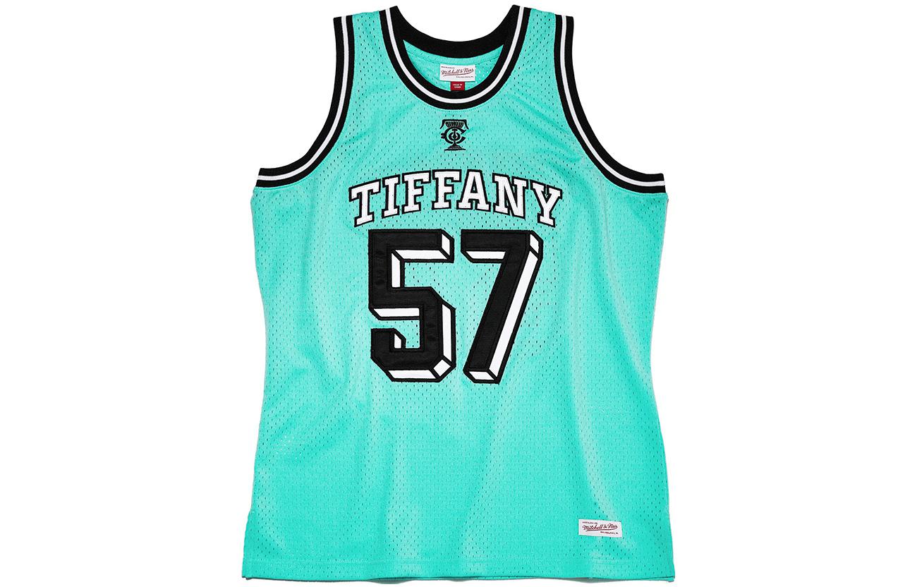 

Футболка Tiffany & Co. X NBA X Mitchell & Ness Mitchell Ness, зеленый
