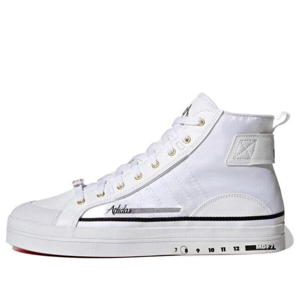 

Кроссовки neo city canvas hi Adidas, белый