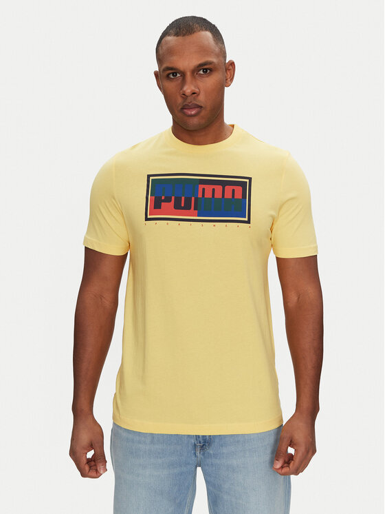 

Футболка обычного кроя Graphics Box 684827 Puma, желтый