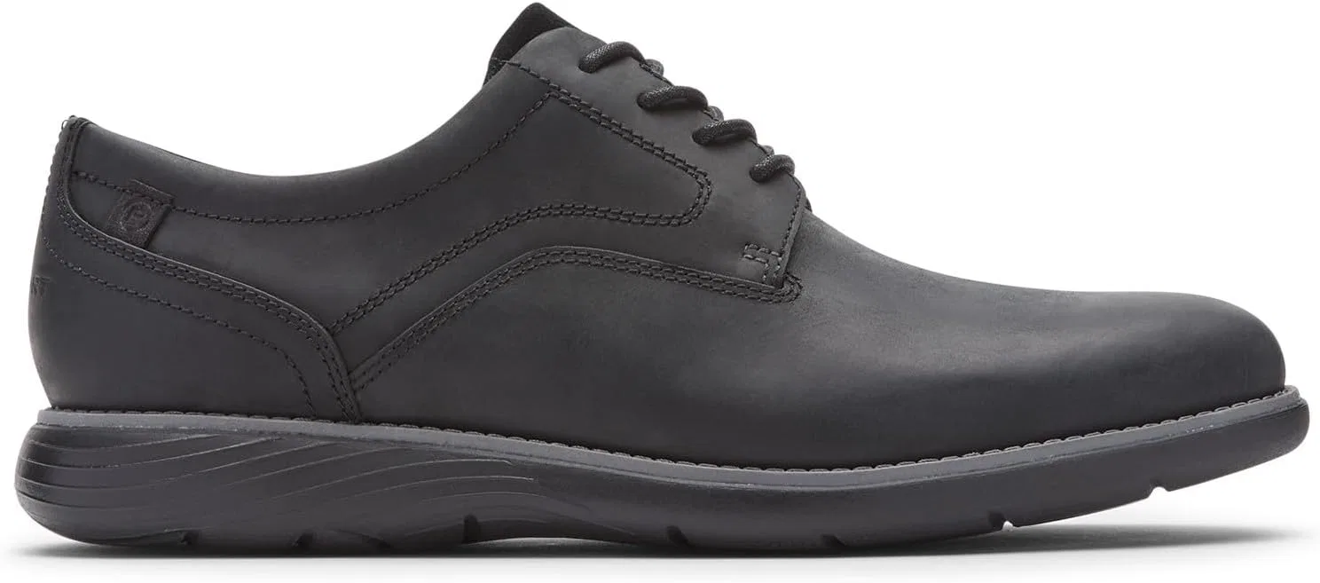 Мужские оксфорды Rockport Garrett с гладким носком, Black — фото 3