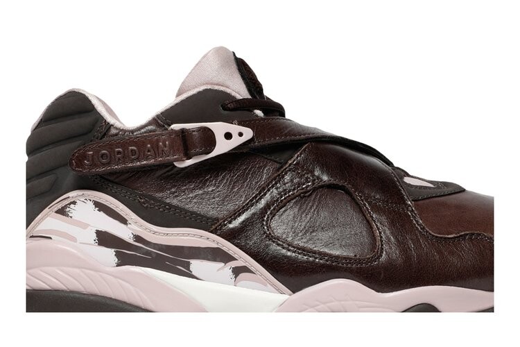 Кроссовки Air Jordan Wmns Air Jordan 8 Retro Low 'Dark Cinder', коричневый — фото 2