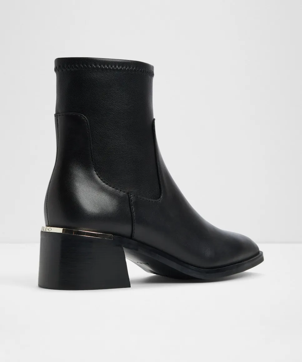 Женские ботинки с квадратным носком Aldo, черный — фото 3