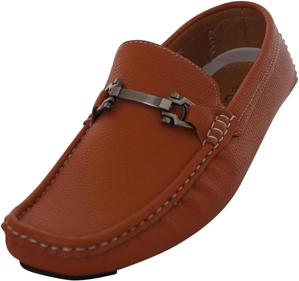 Лоферы мокасины NORTY Moda Italy Tan Burnt Orange