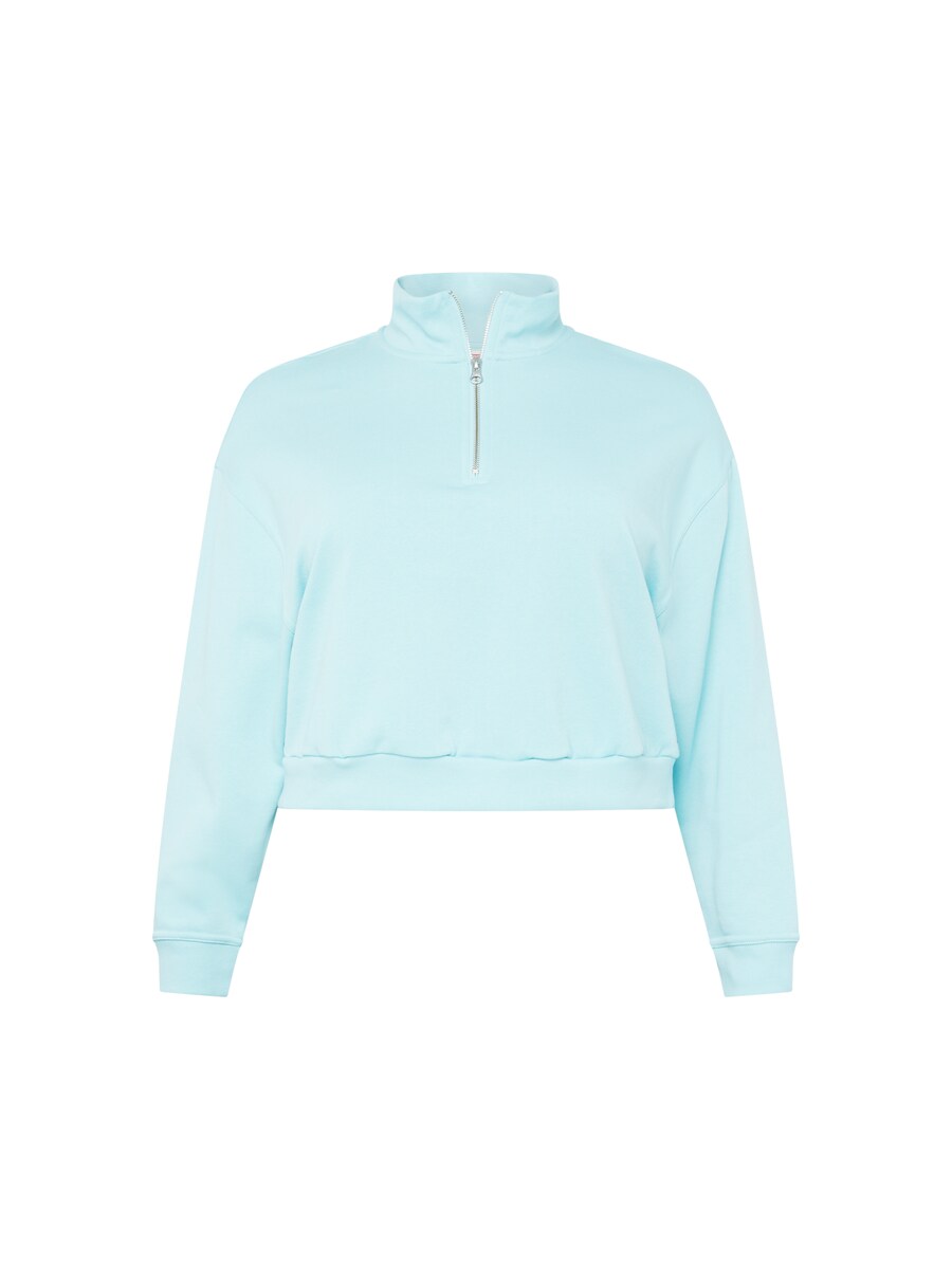 

Толстовка Levi's Plus PL Cosmo 1/4 Zip, светло-синий