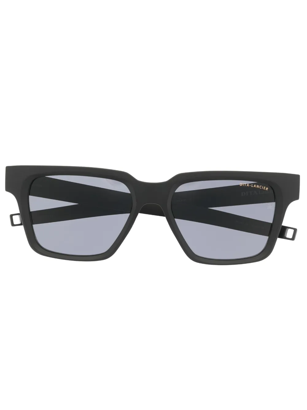 

Солнцезащитные очки в прямоугольной оправе с логотипом Dita Eyewear, серый