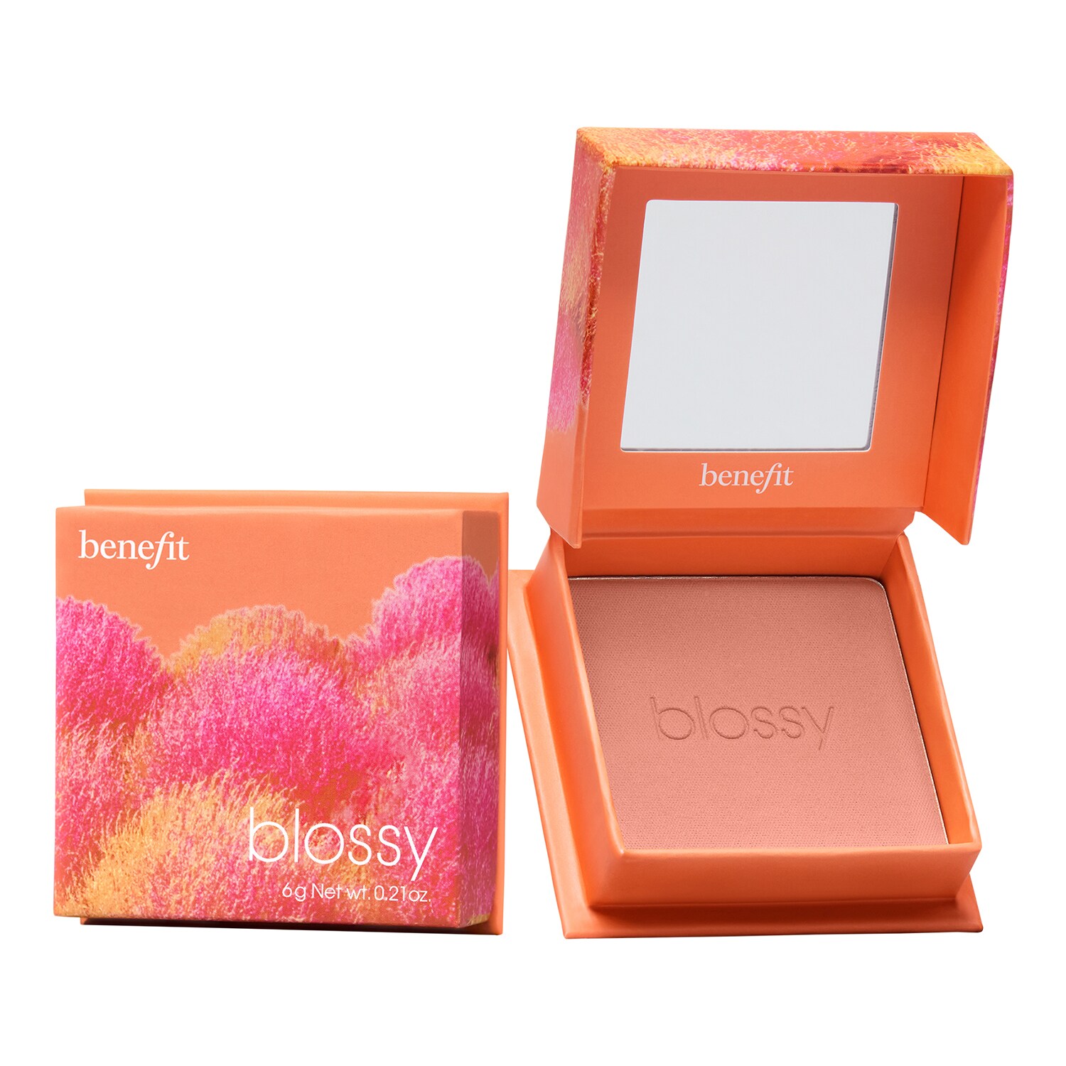 

Румяна теплого абрикосового оттенка Blossy Benefit Cosmetics