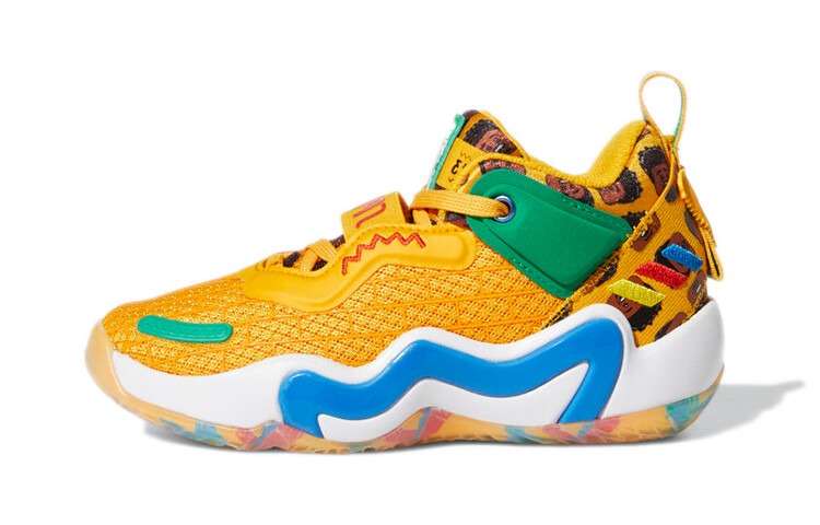 

Кроссовки adidas D.O.N. Issue #3 LEGO Yellow Spida PS