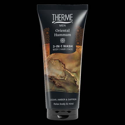 

Men 3in1 Wash Oriental Hammam Универсальное средство для мытья тела для мужчин. Therme
