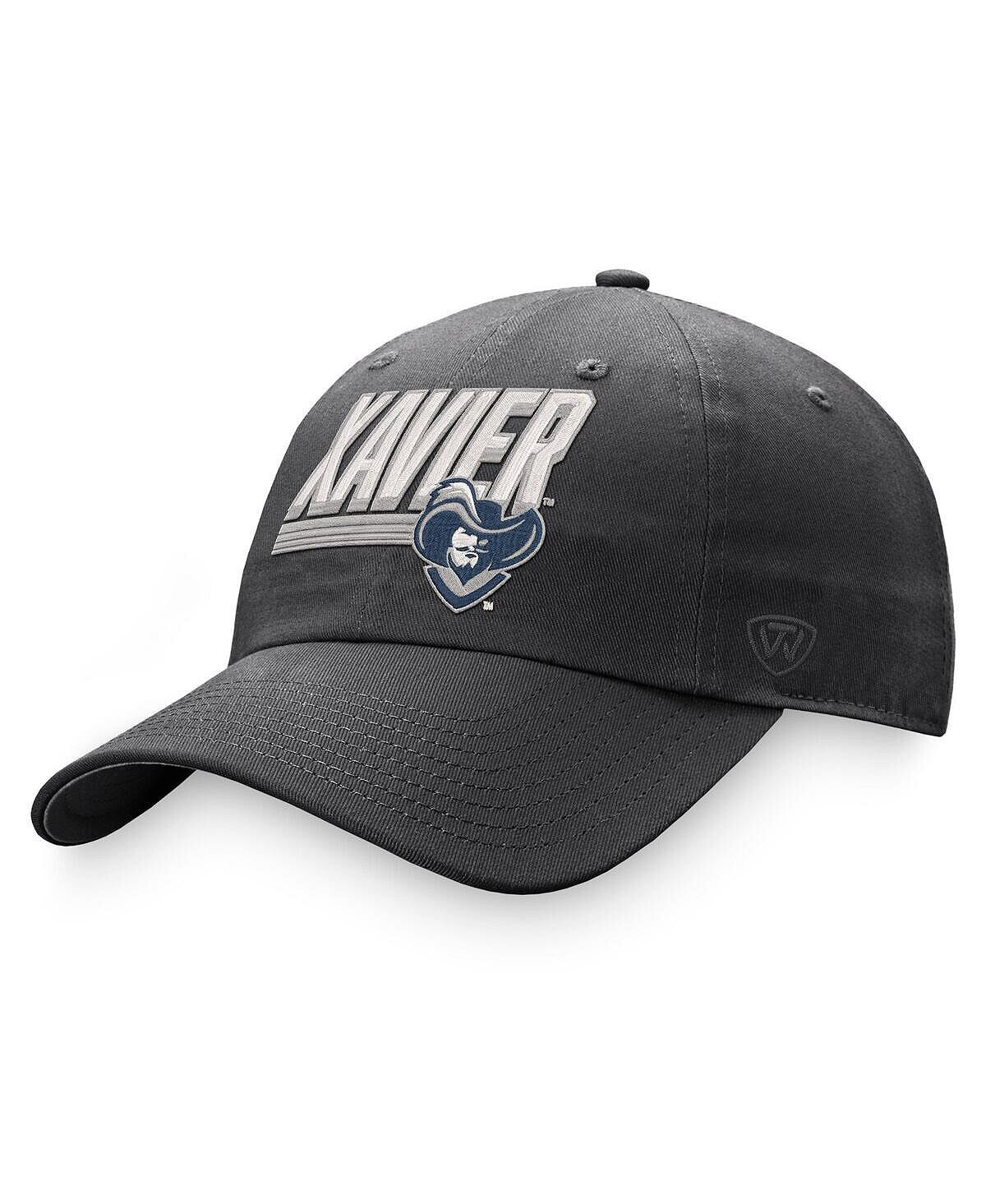 

Мужская темно-серая регулируемая шляпа Xavier Musketeers Slice Top of the World