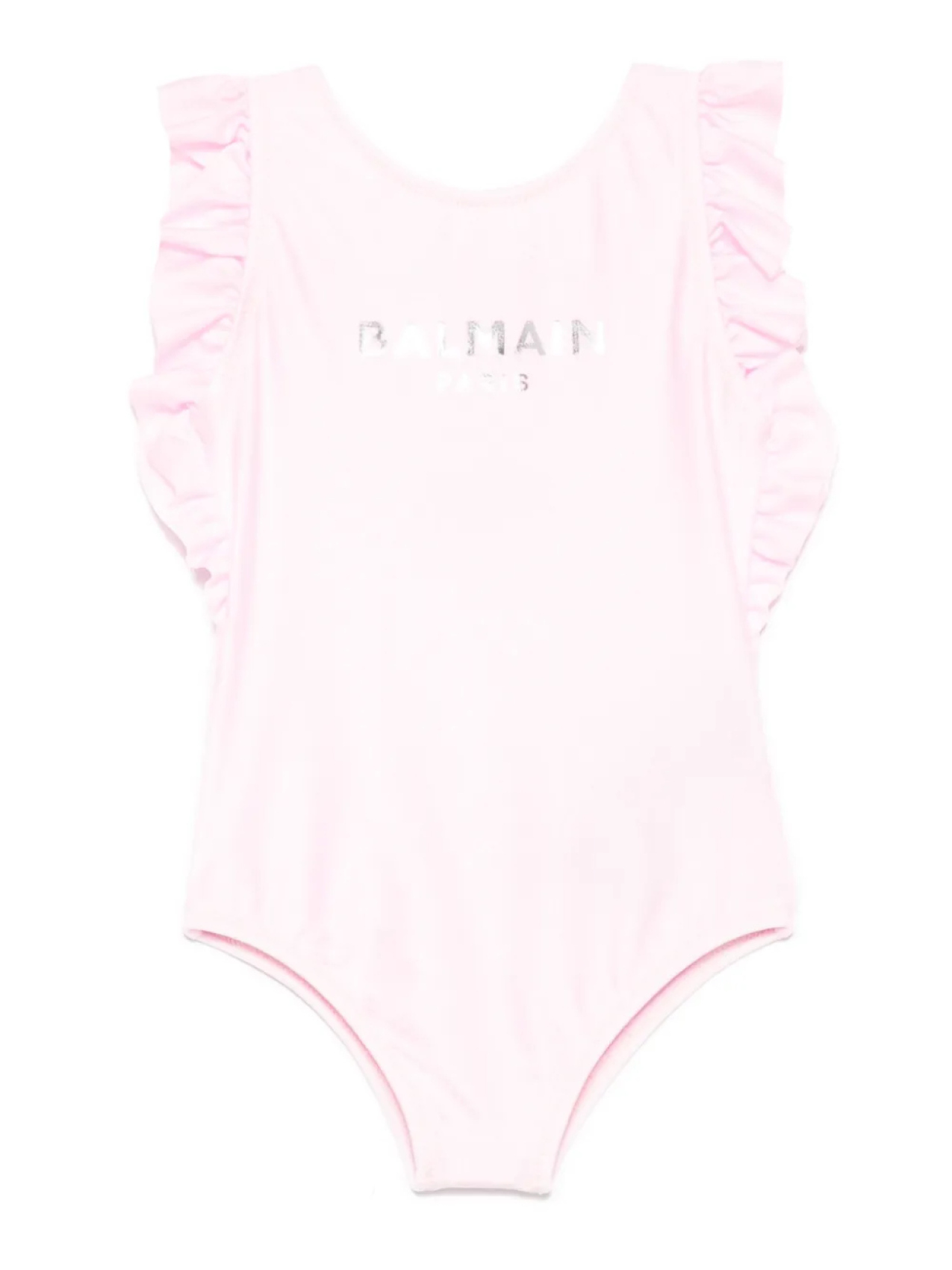 

Balmain Kids купальник с логотипом, розовый