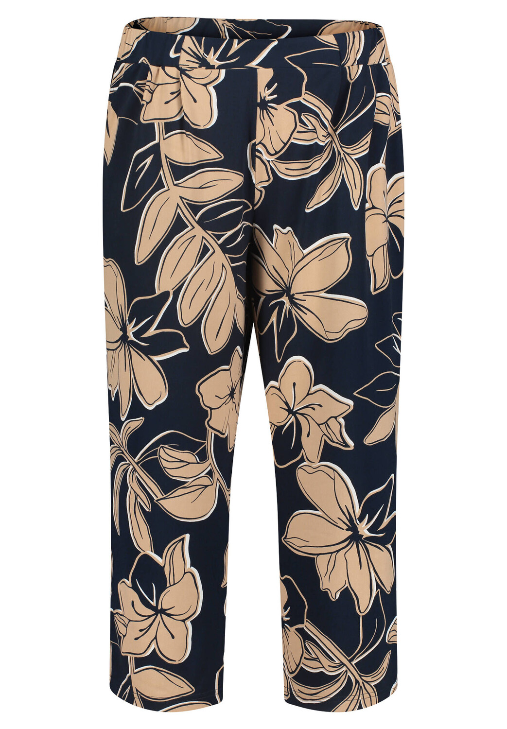 

Брюки без застежки со складками Betty Barclay, синий