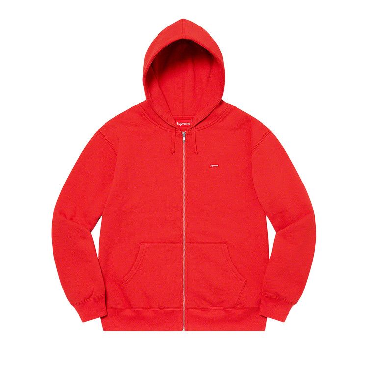 

Толстовка Supreme Small Box Zip Up Hooded Sweatshirt, Burnt Red
