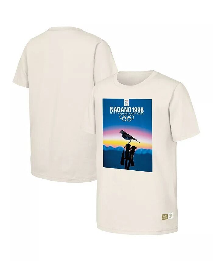 

Футболка мужская Natural 1998 Nagano Games Olympic Heritage Outerstuff