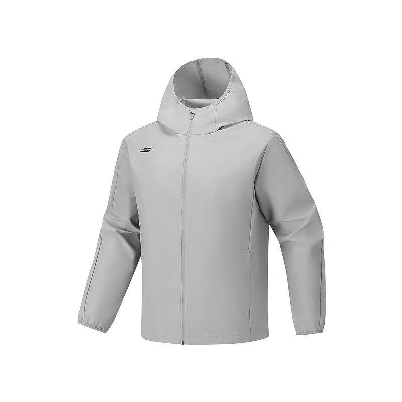 

Удобная куртка из спортивной коллекции для мужчин Skechers, ultimate серый/028q